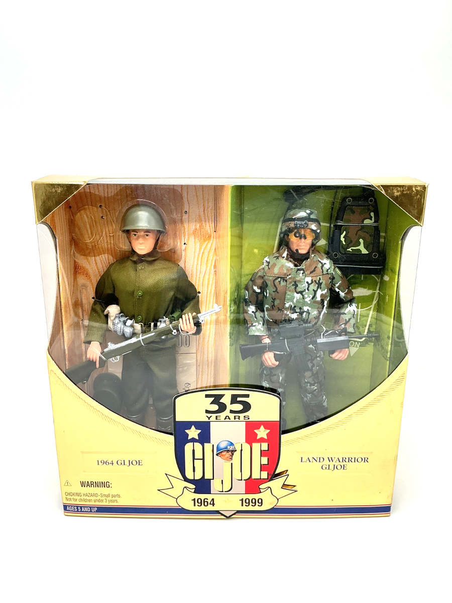 G.I. Joe フィギュア 6体セット Hasbro GI Joe 1964 JOE & 1999 LAND WARRIOR 35th Anniversary 12