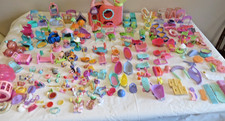 Large Lot Vintage Littlest Pet Shop Accessories