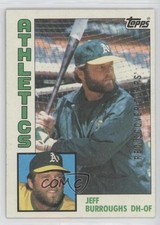 2017 Topps Rediscover Topps Buybacks Silver Jeff Burroughs #1984-354 0t2
