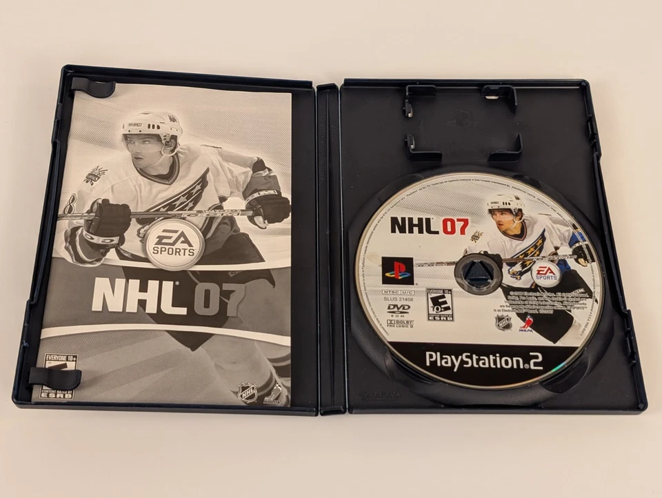 NHL 07 (Sony PlayStation 2 PS2, 2006)➡️CIB  - Tested - Near Mint 📀! - Image 3 of 4