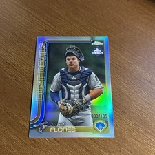 2025 Topps Pro Debut Baseball Juan Flores Refractor /199 #PDC-58 Dust Devils