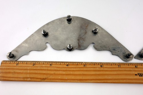 Silver Saddle Trim Pieces - Alpaca Silver Mexico - Estate Sale Find - Picture 3 of 6