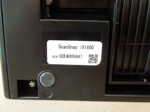 FUJITSU SCANSNAP IX1600 FARBDUPLEX CLOUDFÄHIGER SCANNER PN# PA03770-B635 - Bild 4 von 8