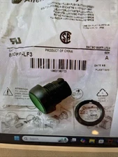NEW ALLEN BRADLEY. ILLUMINATED PUSH BUTTON. GREEN. 800FP-LF3
