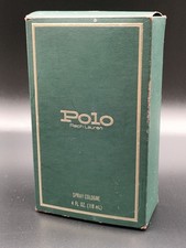 Polo Ralph Lauren Spray Cologne Cosmair 4oz / 118ml With Box