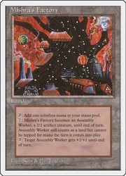 Mishra's Factory - Fourth Edition - MTG