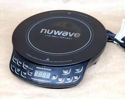 NUWAVE Flex Precision Induction Cooktop 30501 (Tested) 10'' Diameter