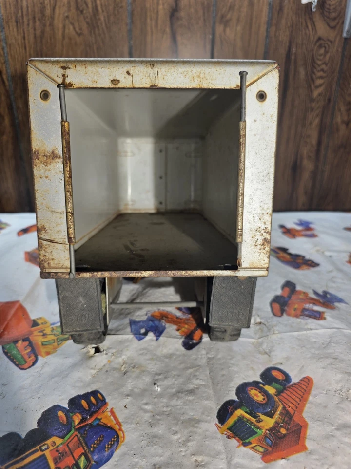 Remolque automático MARX Western sin cabina metal prensado acero juguete  Foto 4 de 4