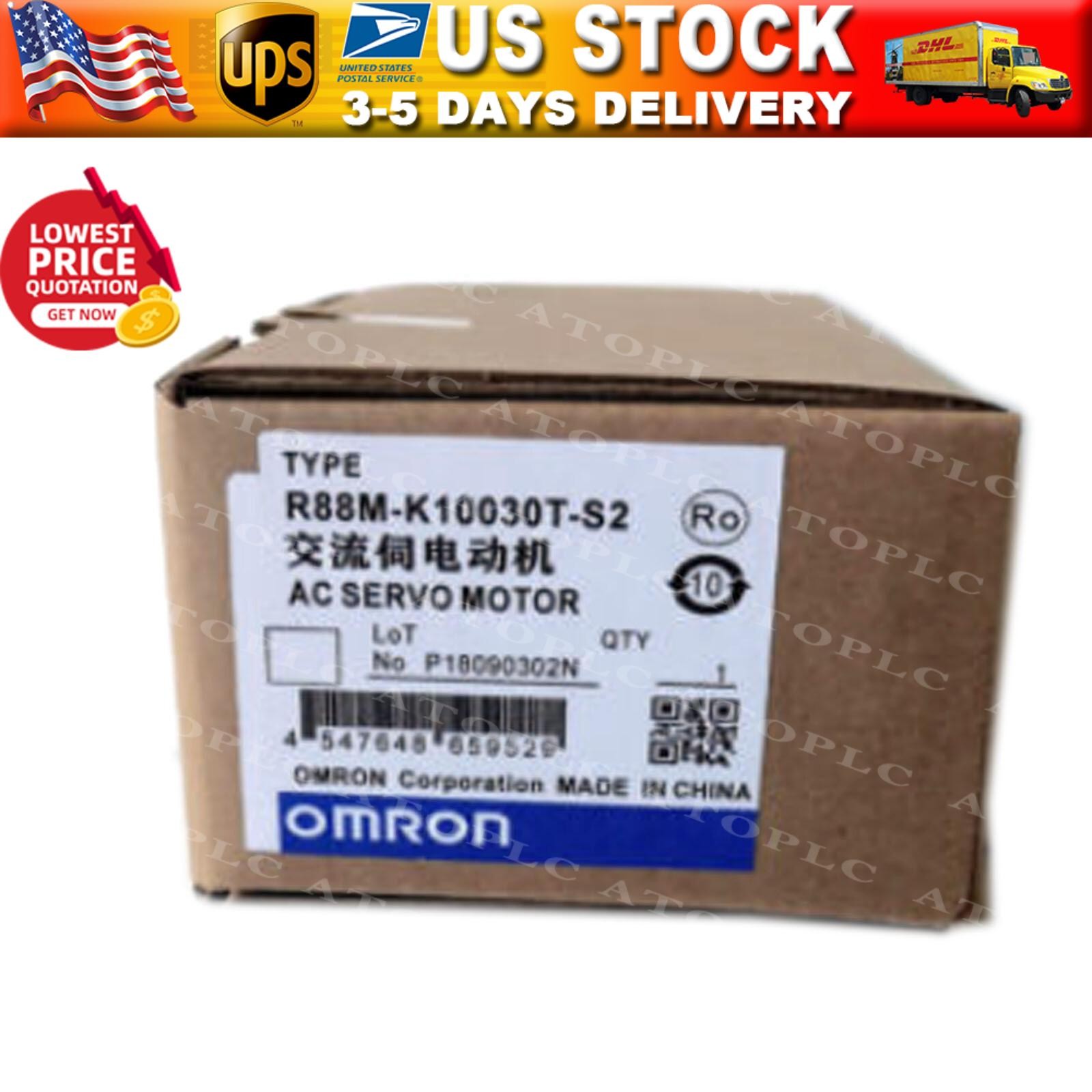 1pcs new OMRON R88M-K10030T-S2 ac servo motor R88MK10030TS2