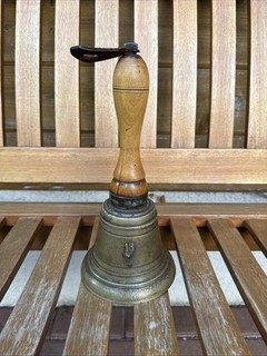 Alte Glocke 18 Alte Tischglocke Groß Dachbodenfund