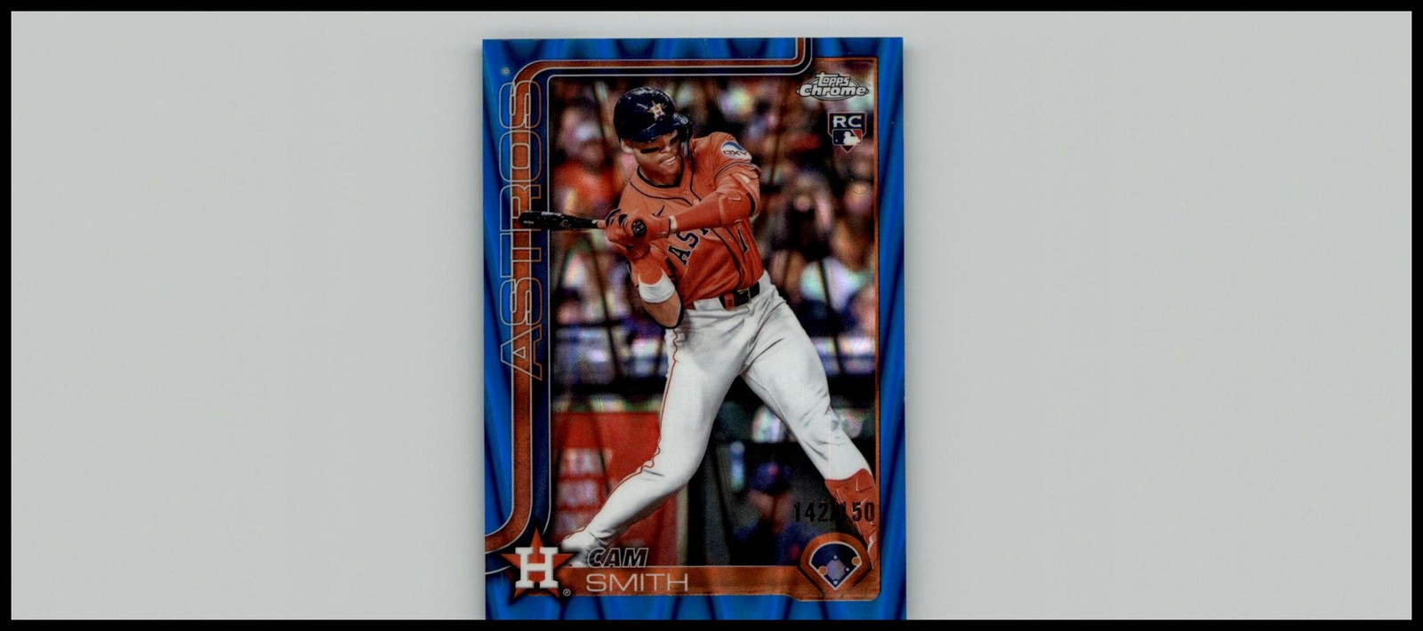 2025 Topps Chrome Update #USC145 Cam Smith Blue RayWave Refractors #/150