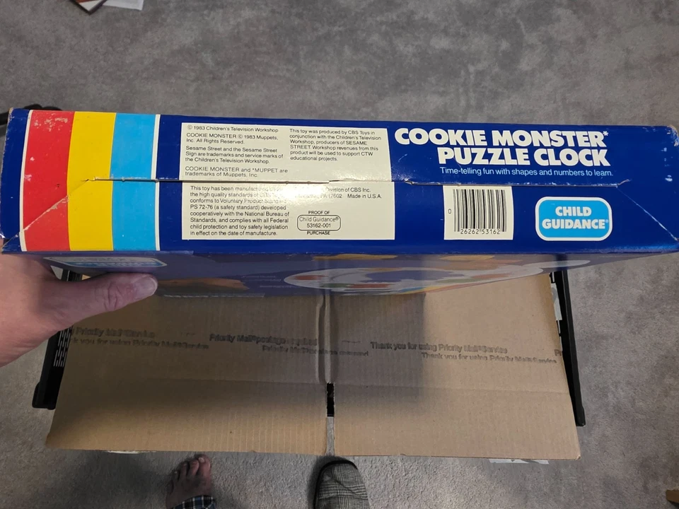 Reloj Puzzle Monstruo Galleta - SIN USAR - ¡Ver Fotos! Foto 2 de 4
