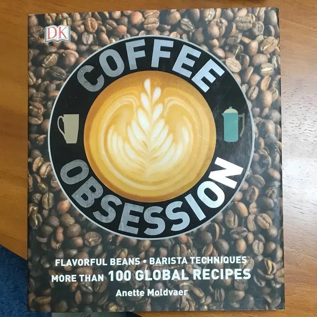Coffee Obsession - Coffee Menu & Barista Recipes Book, Hardcover