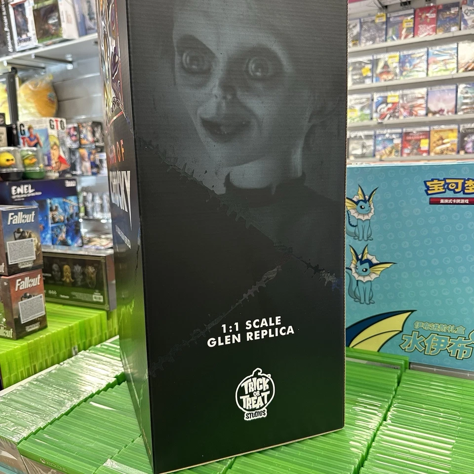 GLEN DOLL SEED OF CHUCKY NUOVO ORIGINALE TRICK OR TREAT STUDIOS PROP REPLICA 1:1 - Immagine 4 di 4