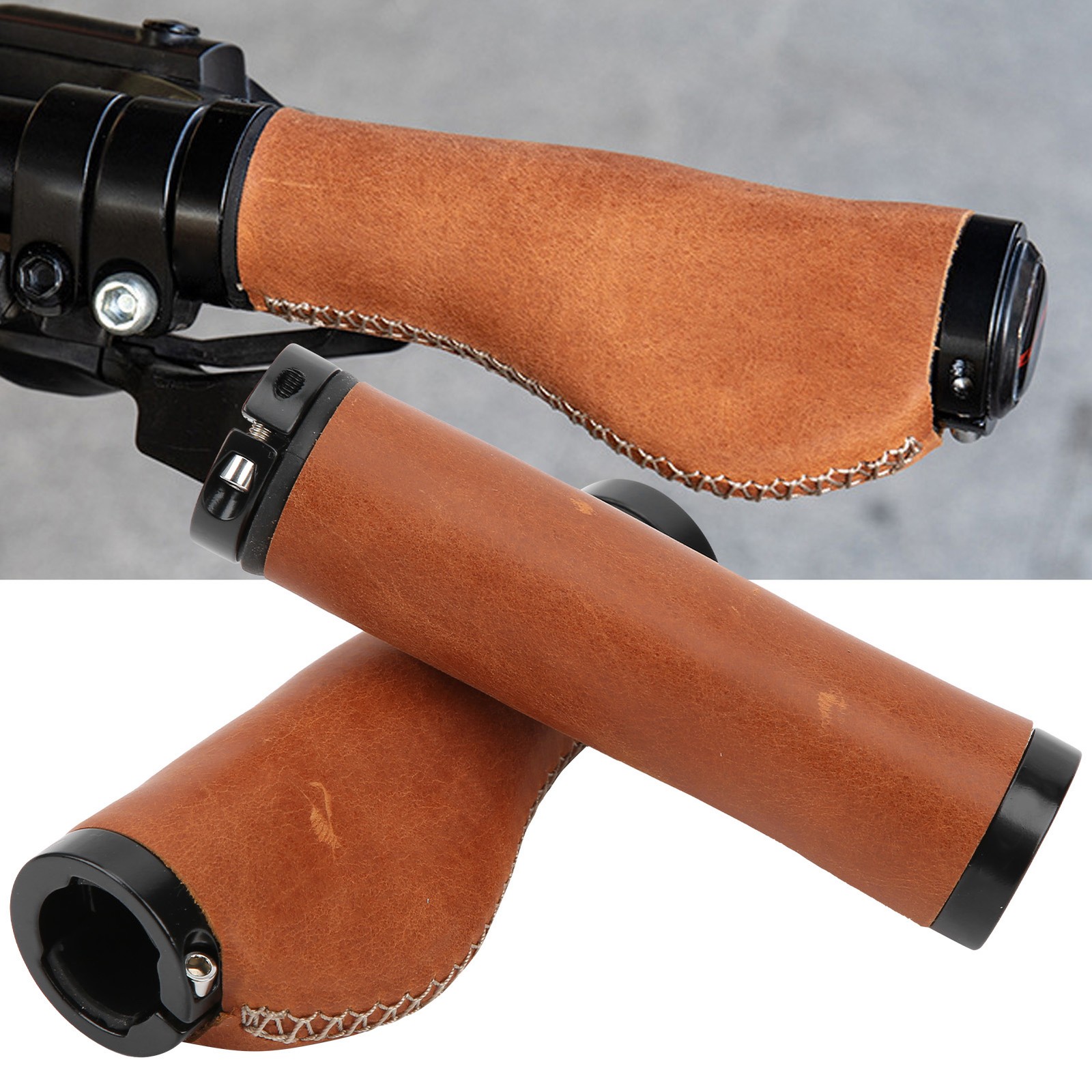 GUB G‑611 Mountain Bike Handlebar Bicycle Grips Widen Holding Bar Cover With