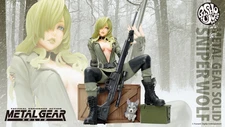 Kotobukiya SV379 1:7 Metal Gear Solid Sniper Wolf Pre-Painted PVC Figure