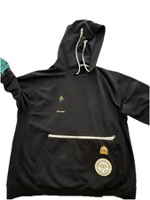 Nike Dri-FIT Mens Black Pullover Hoodie Graph...