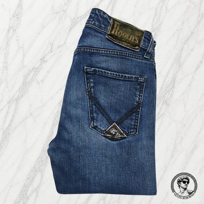 ROY ROGERS Herren Jeans Salpa Nähte grün dunkelblau Gr. 29 / zwischen 42 und 44 DEU