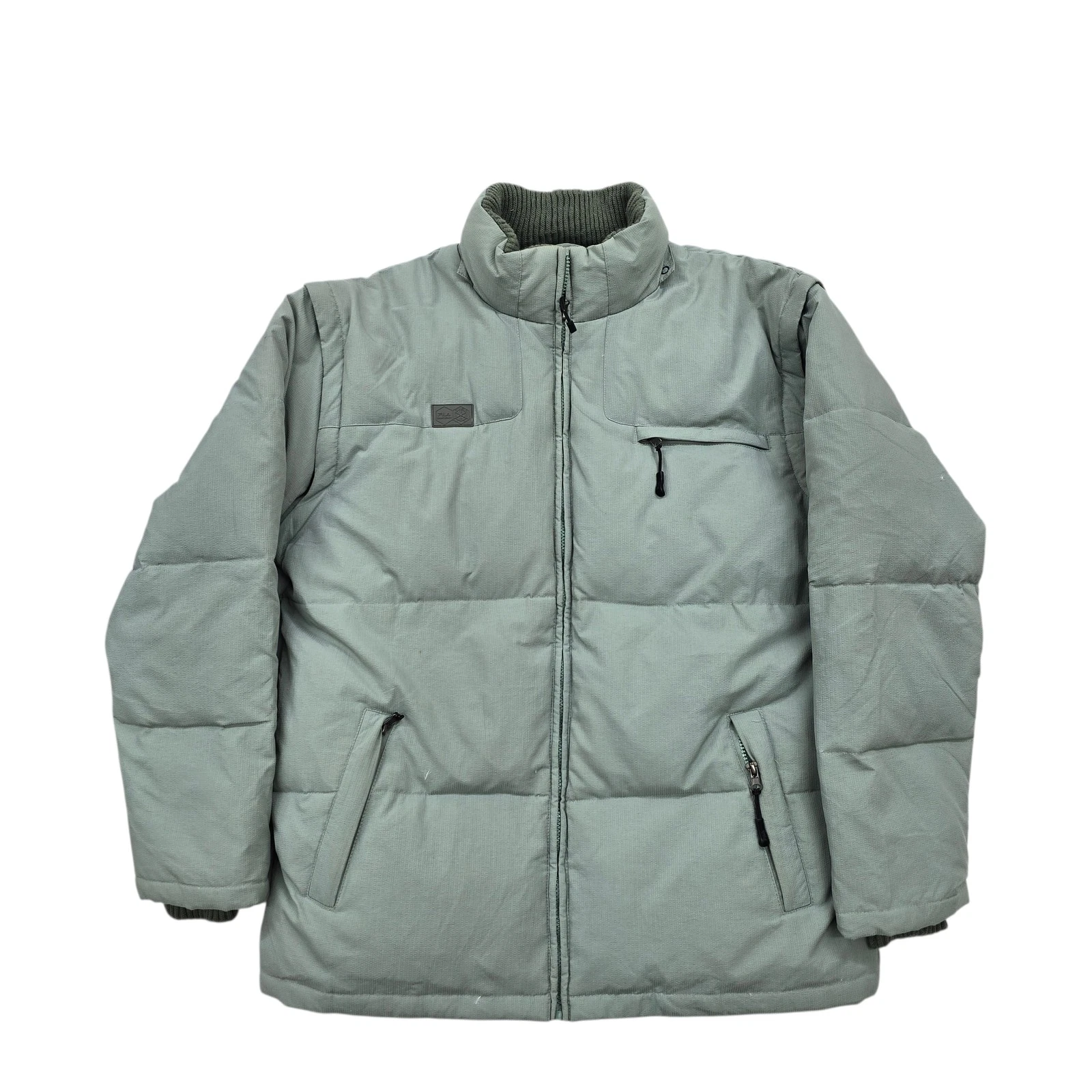Fila Boys Green Puffer Jacket Hood Full Zip Size Kids Regular Outdoor
Opens in a new window or tab