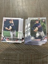 Lot Of 23 Joey Wentz 2018 2019 Bowman Draft Prospects #BD-62 READ