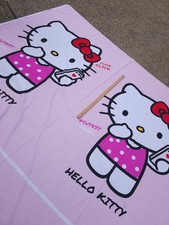 Halloween Stoff Hello Kitty Meterware Baumwollstoff Organic Bio