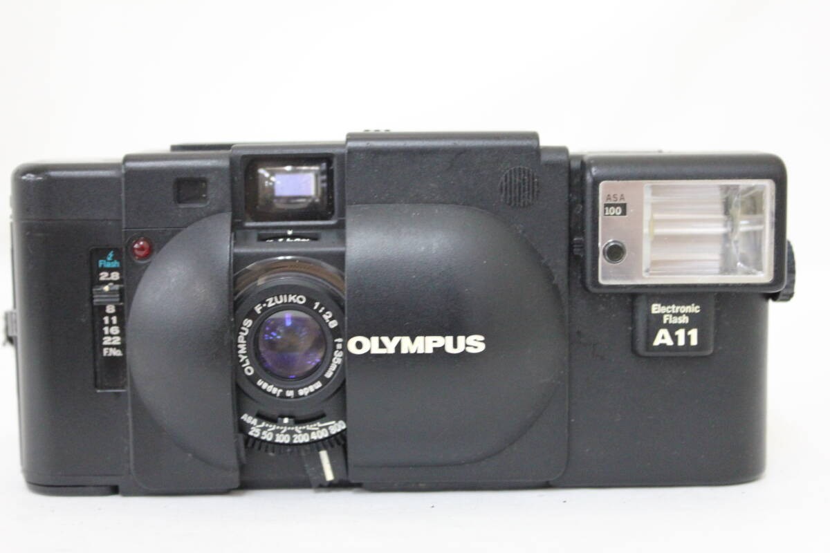 【良品】OLYMPUS XA A11 F-ZUIKO 35mm 2.8 #J03 Olympus XA 35mm Rangefinder Zuiko f/2.8 A11 Flash From