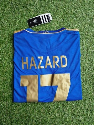 Hazard 17 Chelsea Jersey 2012 2013 Size L Retro Football Home LS