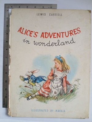 Alice's Adventures In Wonderland Lewis Carroll 1st 1958 HB W H Allen Maraja