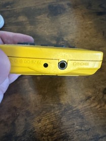 Nintendo GameBoy Color GBC Yellow Handheld System Console CGB-001 Tested + Game