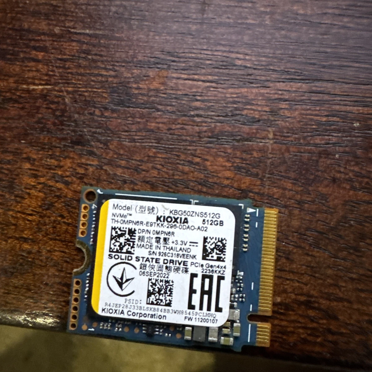 Dell 512 GB Solid State Drives for sale - eBay