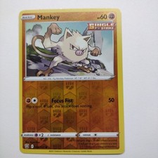 Pokemon Battle Styles MANKEY 066/163 Reverse Holo