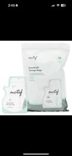 Motif Medical Breast Milk Storage Bags 8oz Single Use Bags 100 count BPA-Free