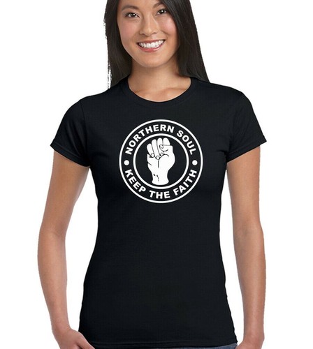 NORTHER SOUL T-Shirt Hombre Keep The Faith Dance Motown MOD Scooter Music Unisex - Imagen 7 de 9
