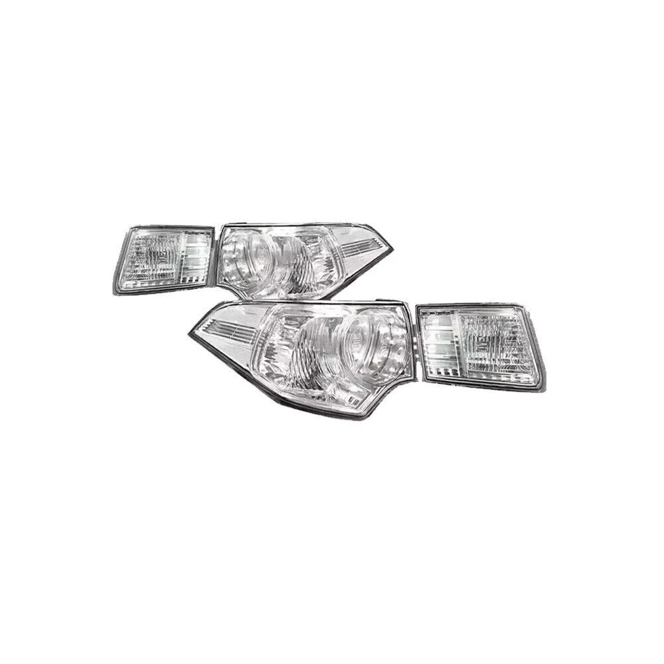 Luces traseras de freno de lente cristalina para TSX CU2/CW2 2009-2014 cubierta de señal de giro Foto 4 de 4