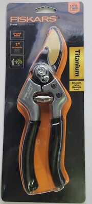 Fiskars Pro 1 in. Cut Capacity Steel High Carbon Blade with SoftGrip Handle Hand