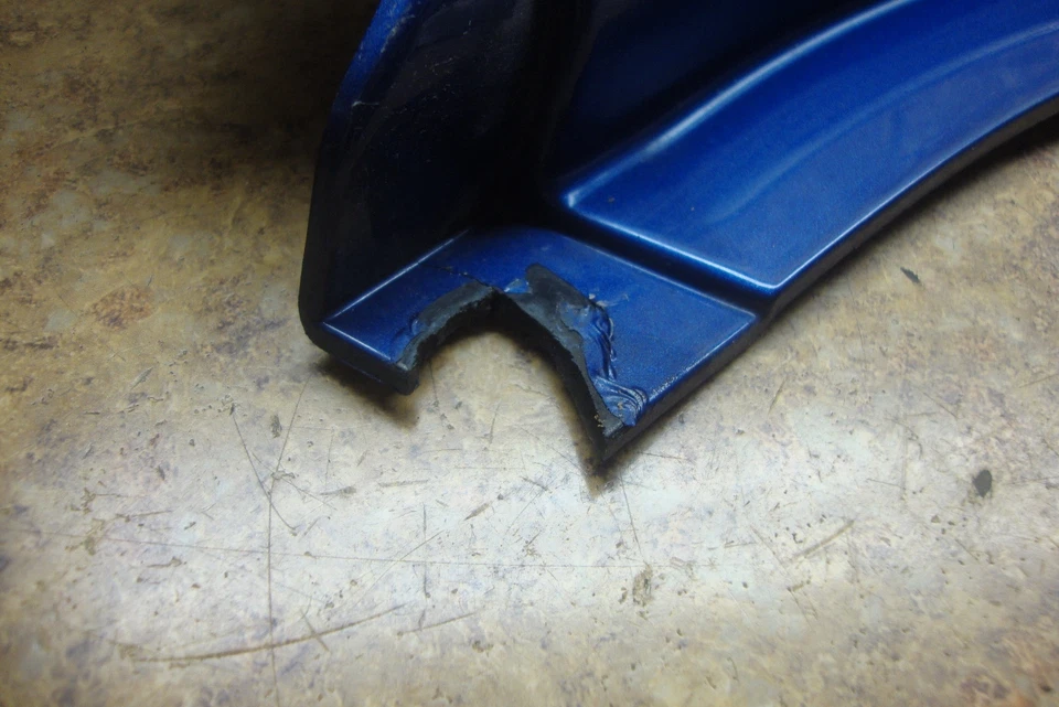 02 BMW K1200 LT K1200LT K 1200 cubierta lateral de plástico azul cubierta cubierta derecha Foto 2 de 3