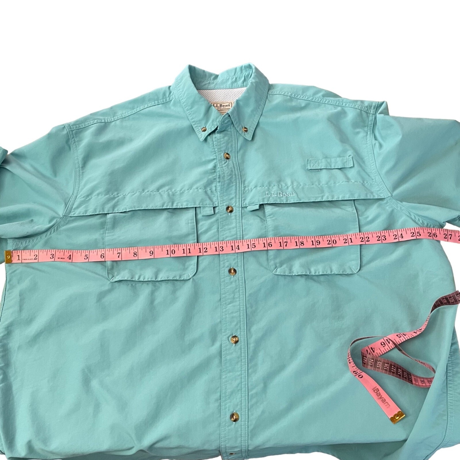 L.L. Bean Performance Button Down Size XLT - image 5