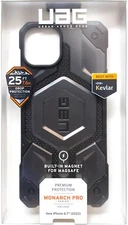 UAG Monarch Pro Klevar with MagSafe Case - iPhone 14 Plus - Black
