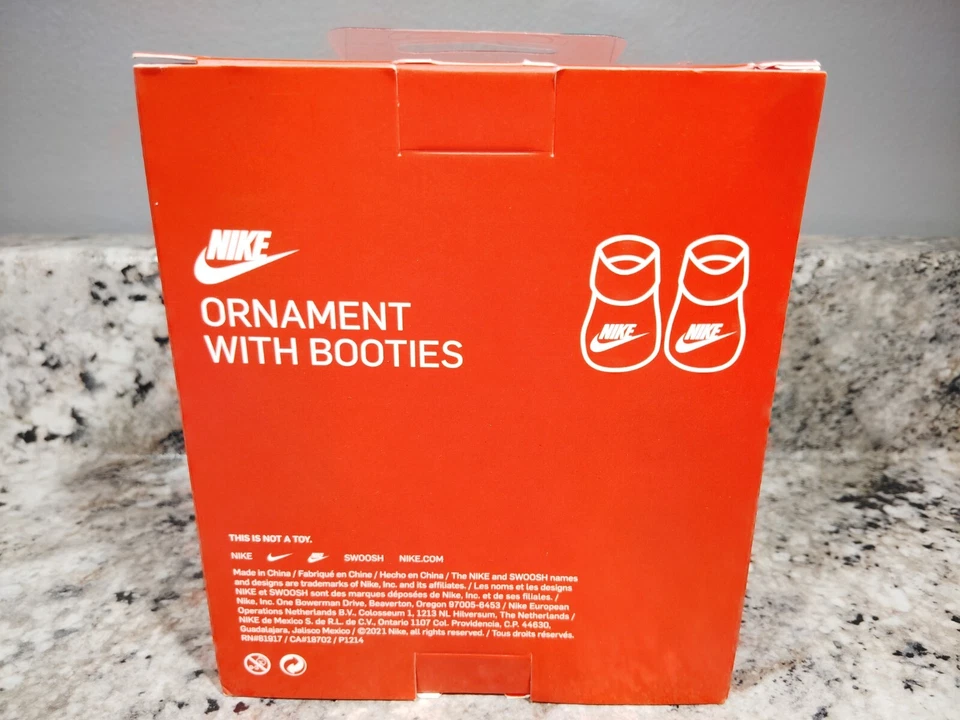 Air Jordan Baby’s First Nike Ornamento Botines Rojo Recién Nacido 0-6 Meses Nuevo Foto 3 de 4