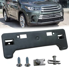 For Toyota Highlander 2017-2019 Front License Plate Frame Tag Holder Bracket