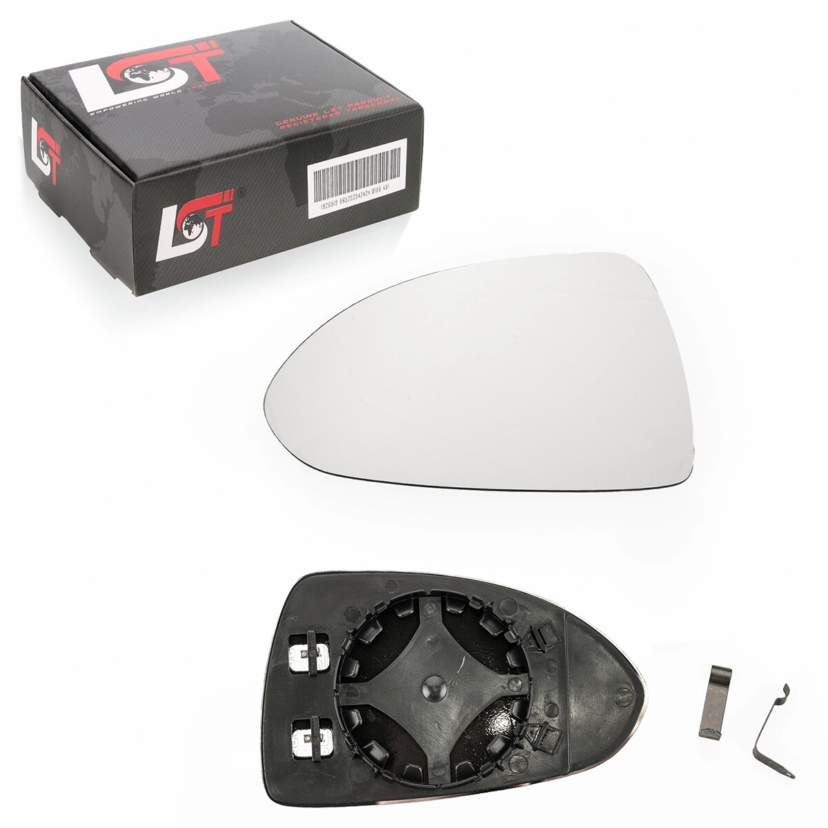 Exterior Mirror Left Heated Convex for Opel Corsa D S07 MK 3
