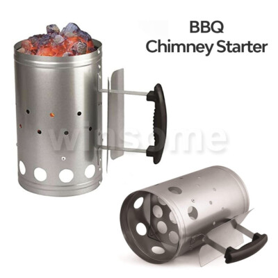 Barbecue Chimney Starter BBQ Grill Charcoal Burner Food Lighter Coal Burner Kit