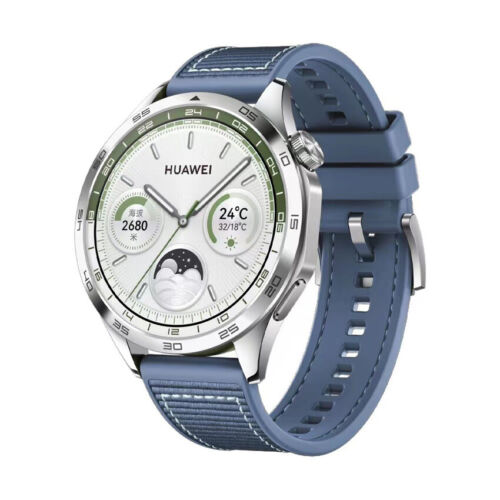 22mm For Huawei Watch GT4 Strap Band Composite webbing Bracelet Silicone Sport - Picture 10 of 10