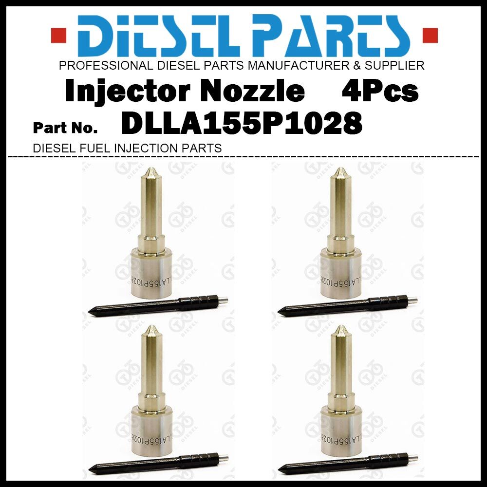 4Pcs Injector Nozzle DLLA155P1028 for TOYOTA Corolla Verso RAV4