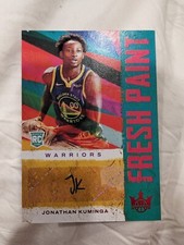 Jonathan Kuminga RC Auto /99 Ruby Fresh Paint 2021-22 #FP-JKG Court Kings Rookie