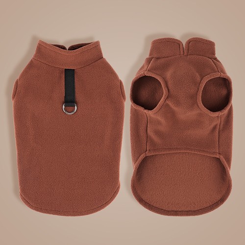 Warm Fleece Dog Cat Coat Jacket Small Puppy Jumper Vest Winter Clothes Apparel - Picture 20 of 24