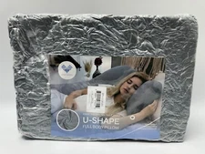 Pharmedoc Pregnancy Pillows, U-Shape Full Body Pillow – Removable Cooling Cover