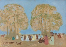 Pedro Figari  Art Poster or Canvas Print "PERICÓN"
