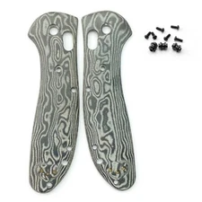 1Pair Custom Micarta Material Handle Scales Patch for Benchmade Griptilian 551