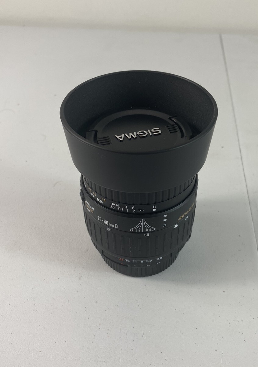 Nikon F60 SIGMA 28-80mm F3.5-5.6Ⅱ MACRO Sigma 28-80mm f3.5-5.6 II Zoom Macro Aspherical - Lens